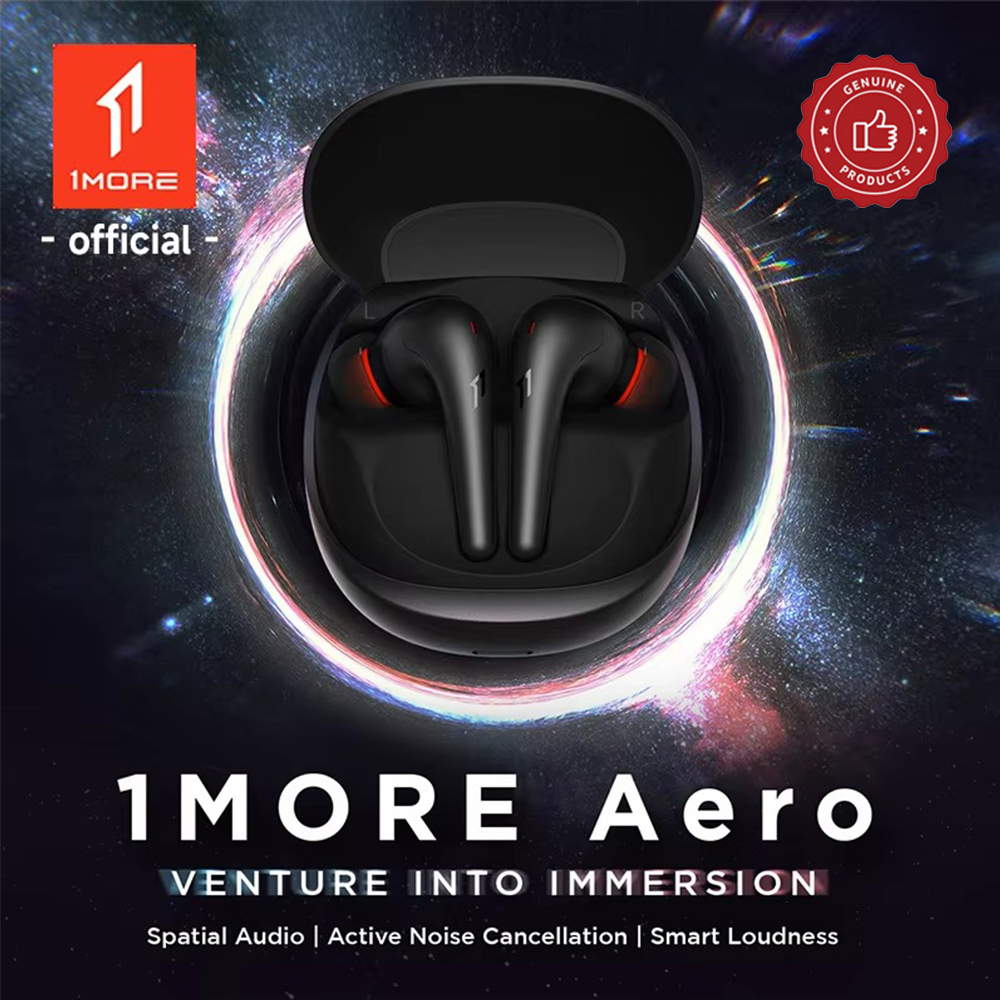 Wireless Charger - 1MORE Aero イヤーバッド ノイズキャンセリング Bluetooth 5.2