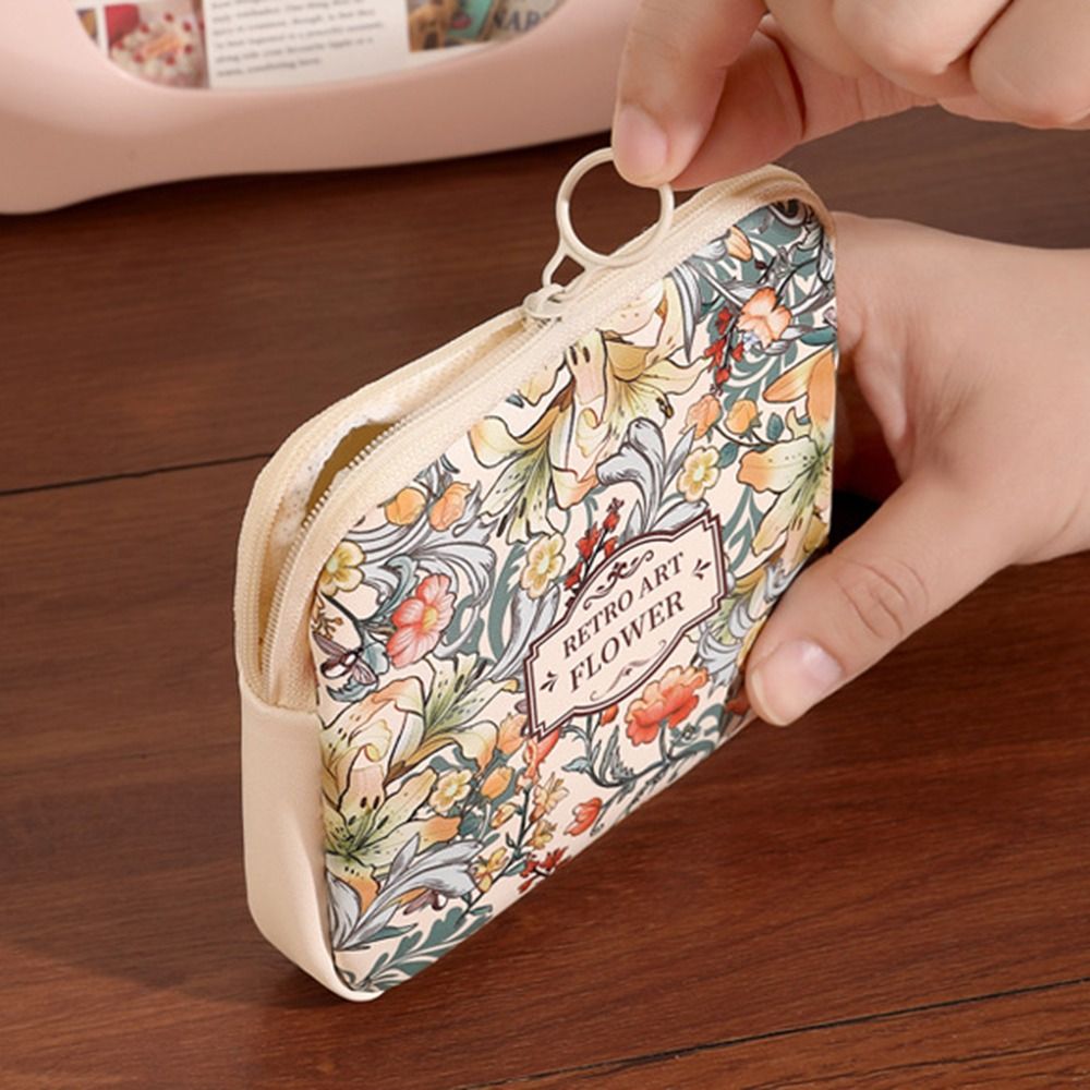 Cable Organizer - 新しいPVCサニタリーパッドバッグ 大容量 多目的コスメティックバッグ ミニデータケーブルオーガナイザー