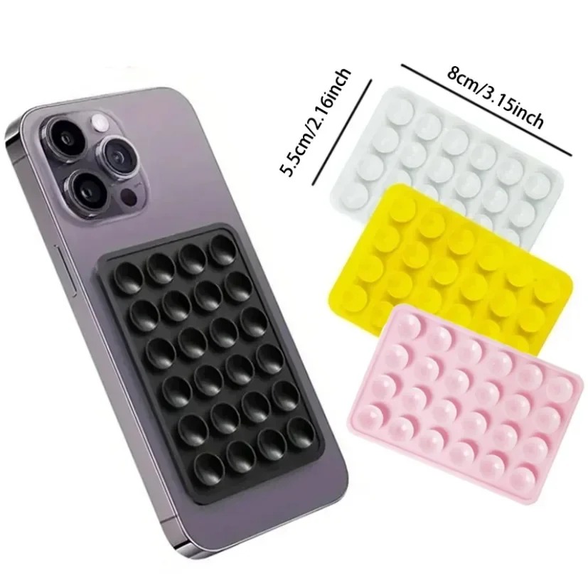 シリコン製吸盤式スマホホルダー、多機能吸盤式壁掛けスタンド、 - Phone Holder のレビューと価格