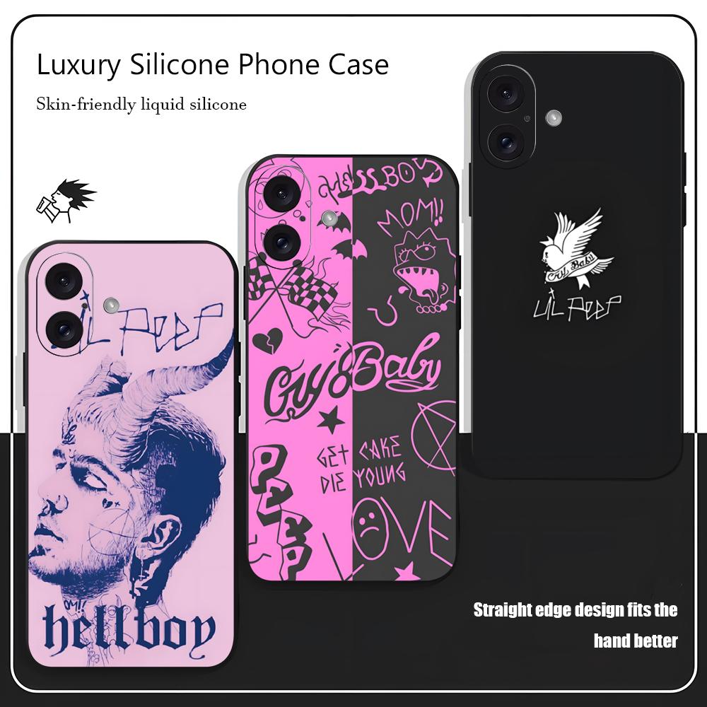 L-Lil Peep有名スター人気スマホケース iPhone - Usb Charger のレビューと価格