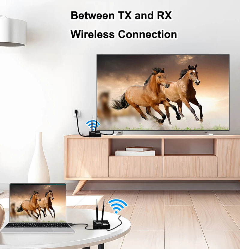 200mワイヤレスHDMIビデオ送受信機、ディスプレイアダプ - Hdmi Adapter のレビューと価格