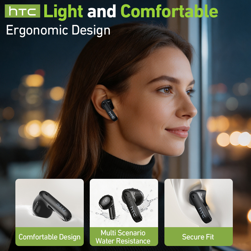 HTC NE94 ゲーミングTWSイヤホン。マイク内蔵、ゲー - Headphones Wireless のレビューと価格