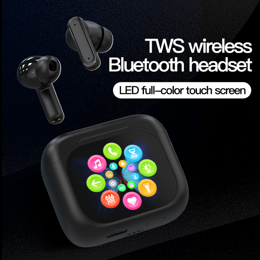 スマートAI翻訳機能付きBluetoothイヤホン LCDデ - Headphones Wireless のレビューと価格