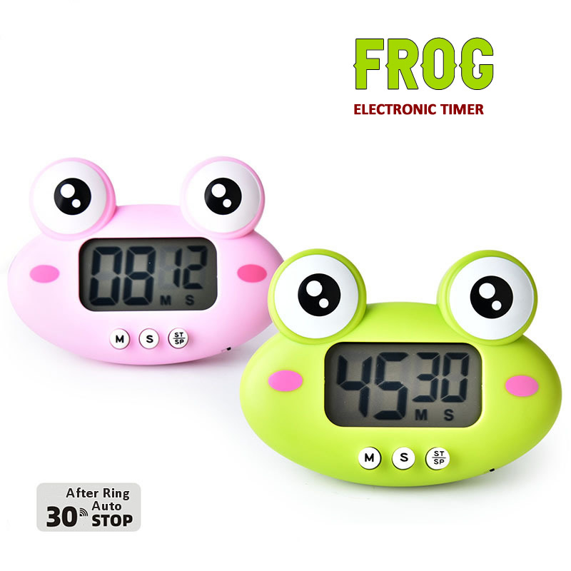 かわいいカエル Dinasour キッチン電子デジタルタイマ - Electronics Gadgets For Gift のレビューと価格