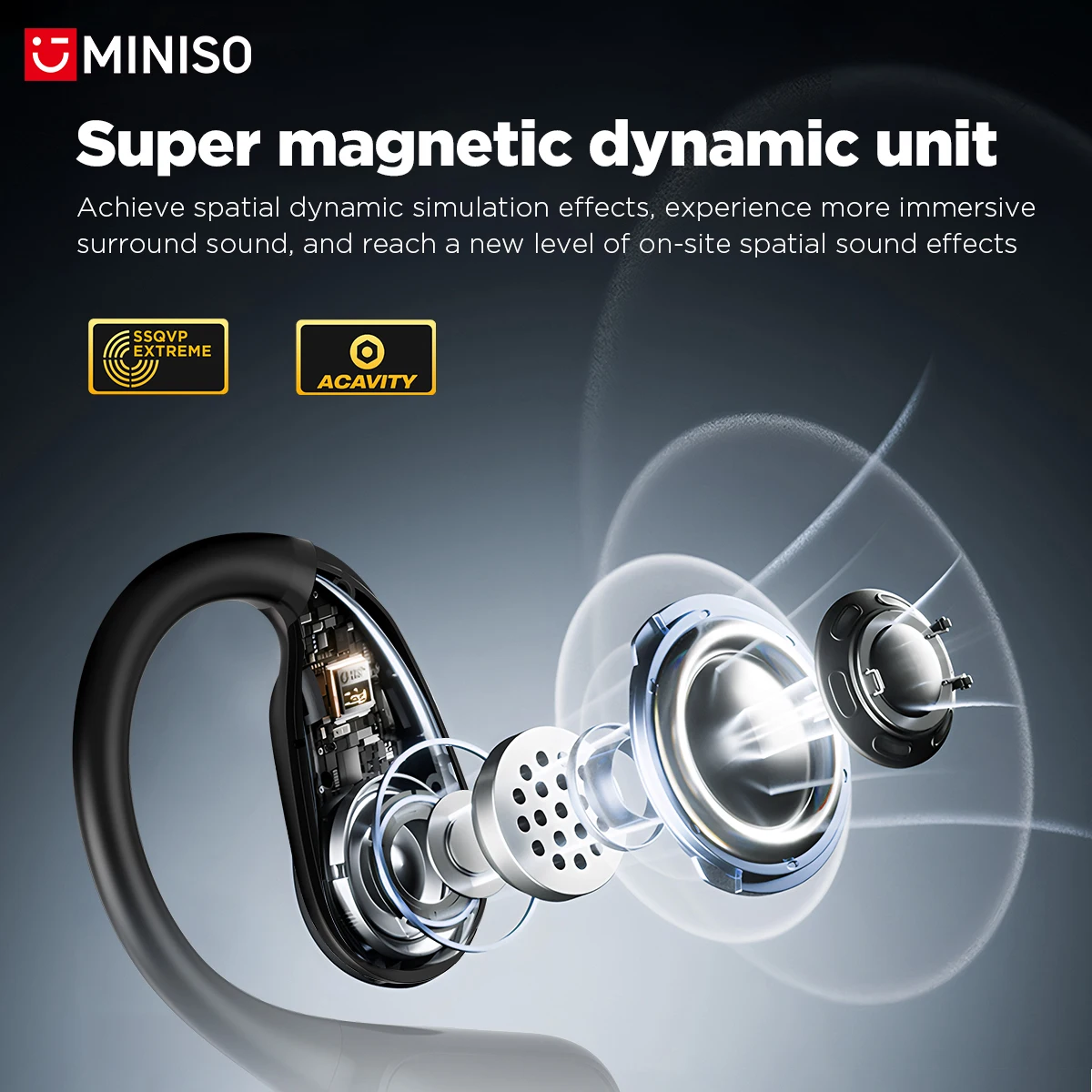 MINISO MS190 リアルタイムAI音声翻訳イヤホン。 - Wireless Charger のレビューと価格