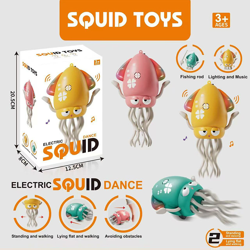 スマートダンシングタコロボット - 自動回避電子玩具、子供向 - Electronics Gadgets For Gift のレビューと価格