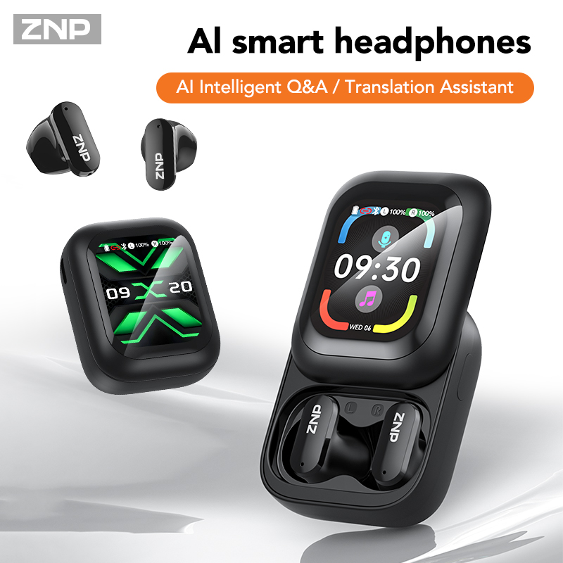 ZNP N04 TWS ワイヤレスイヤホン。タッチスクリーン - Headphones Wireless のレビューと価格