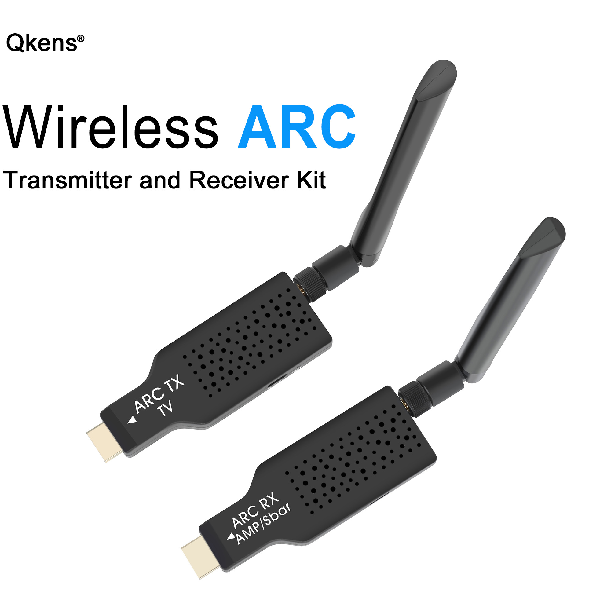 50M ワイヤレス ARC オーディオ送信機および受信機ワイ - Hdmi Adapter のレビューと価格