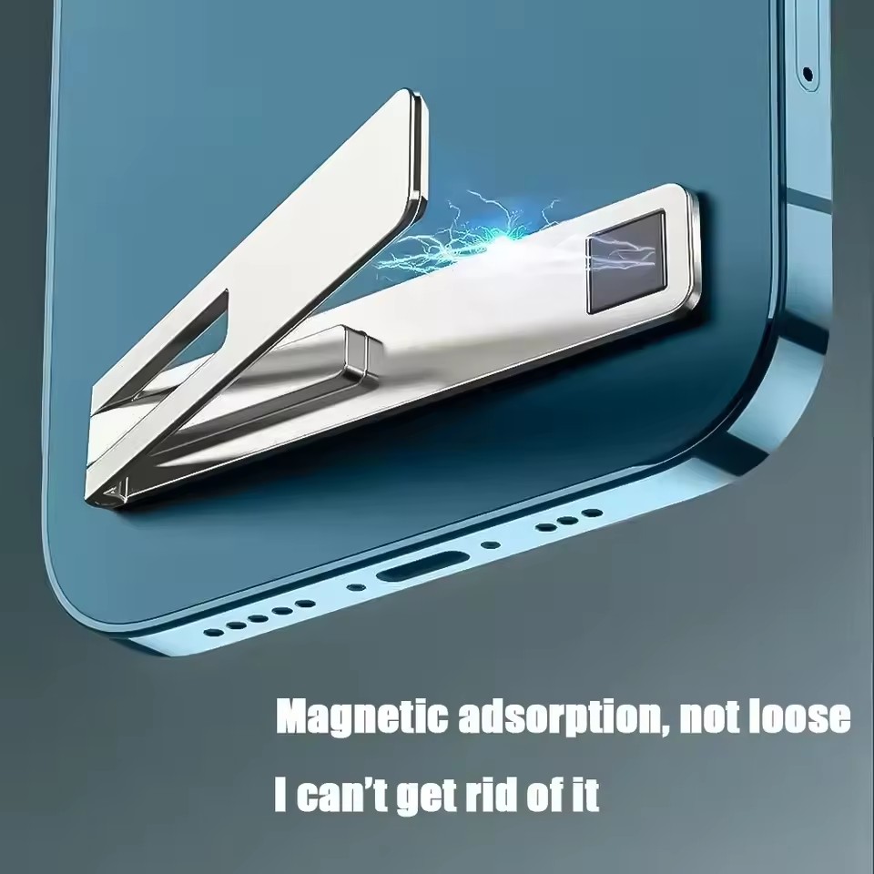 マグネティック超薄型折りたたみ式携帯電話ホルダーブラケット  - Phone Holder のレビューと価格