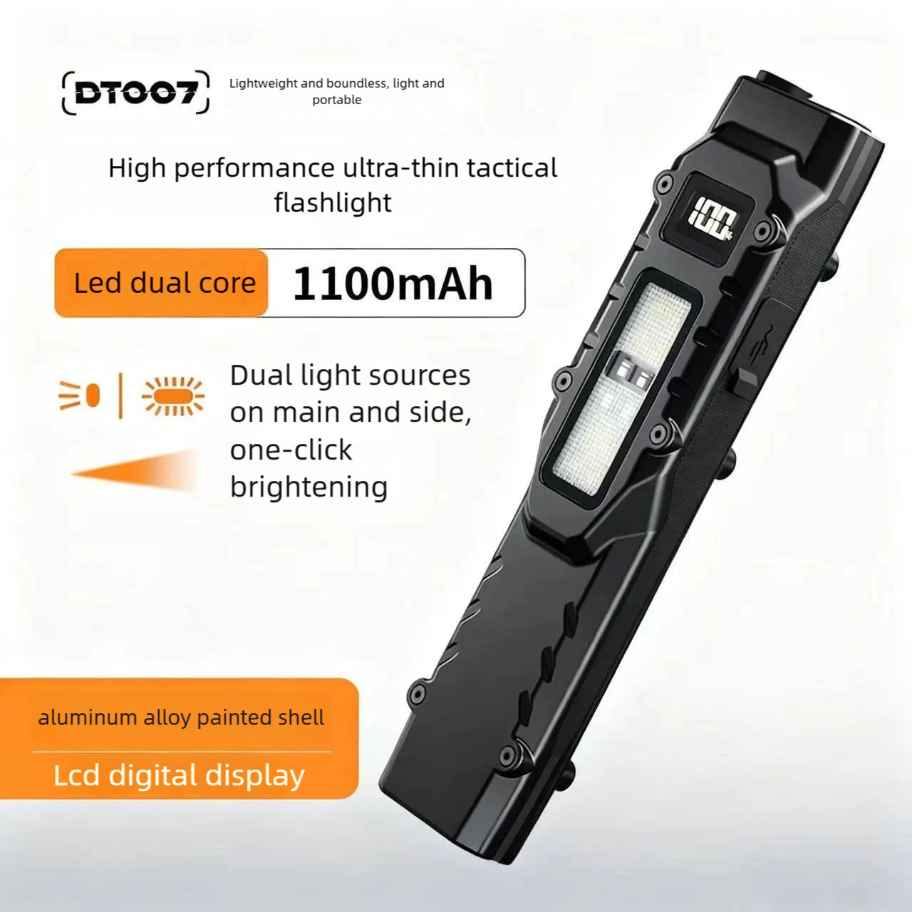 調光可能なCOB LEDワークライト、Type-C充電式懐中 - Power Bank のレビューと価格