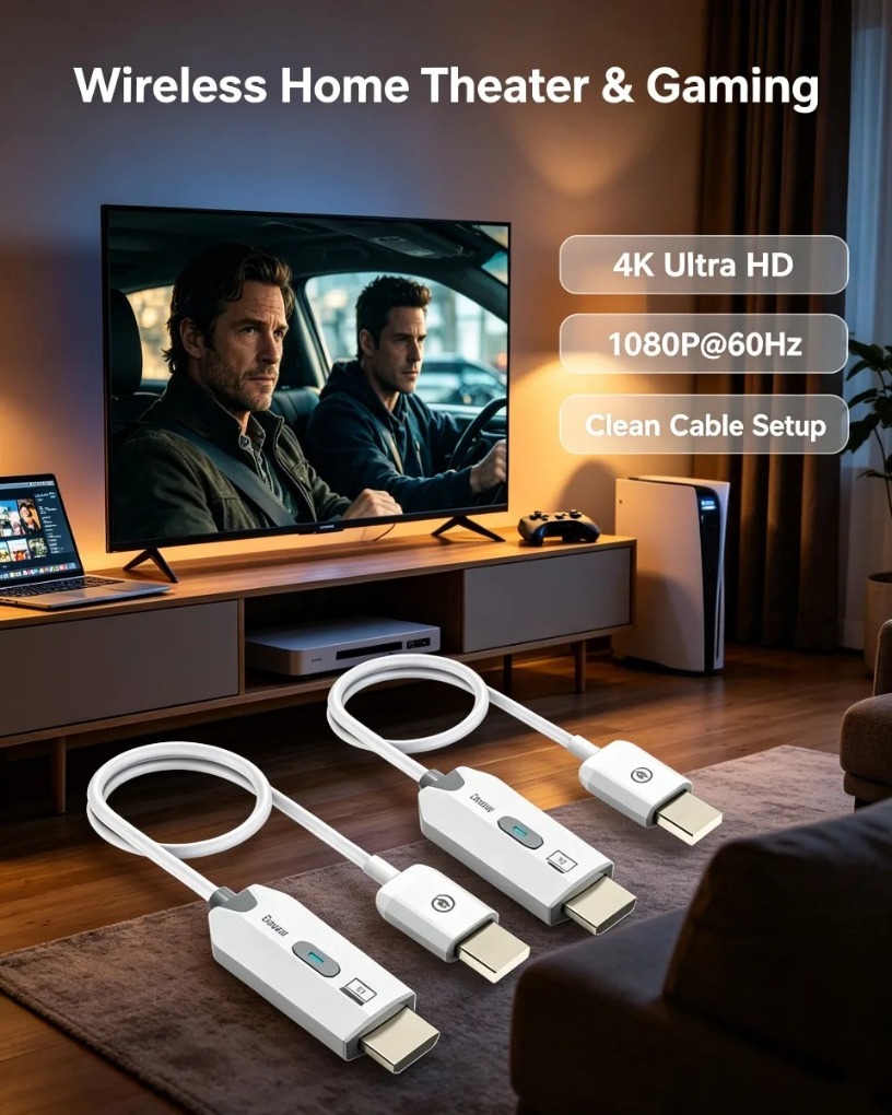 ポイントツーポイント4Kデコード対応HDMI互換ワイヤレスエ - Hdmi Adapter のレビューと価格