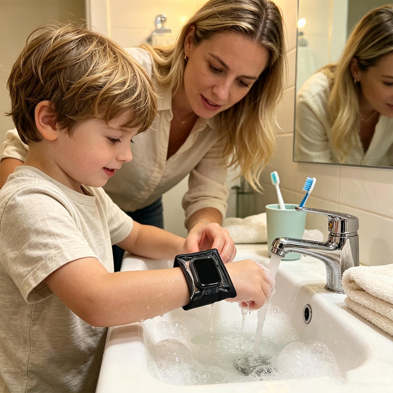 時計画面密封ポーチスマートウォッチ防水ケース水泳ダイビング保 - Smart Watch のレビューと価格