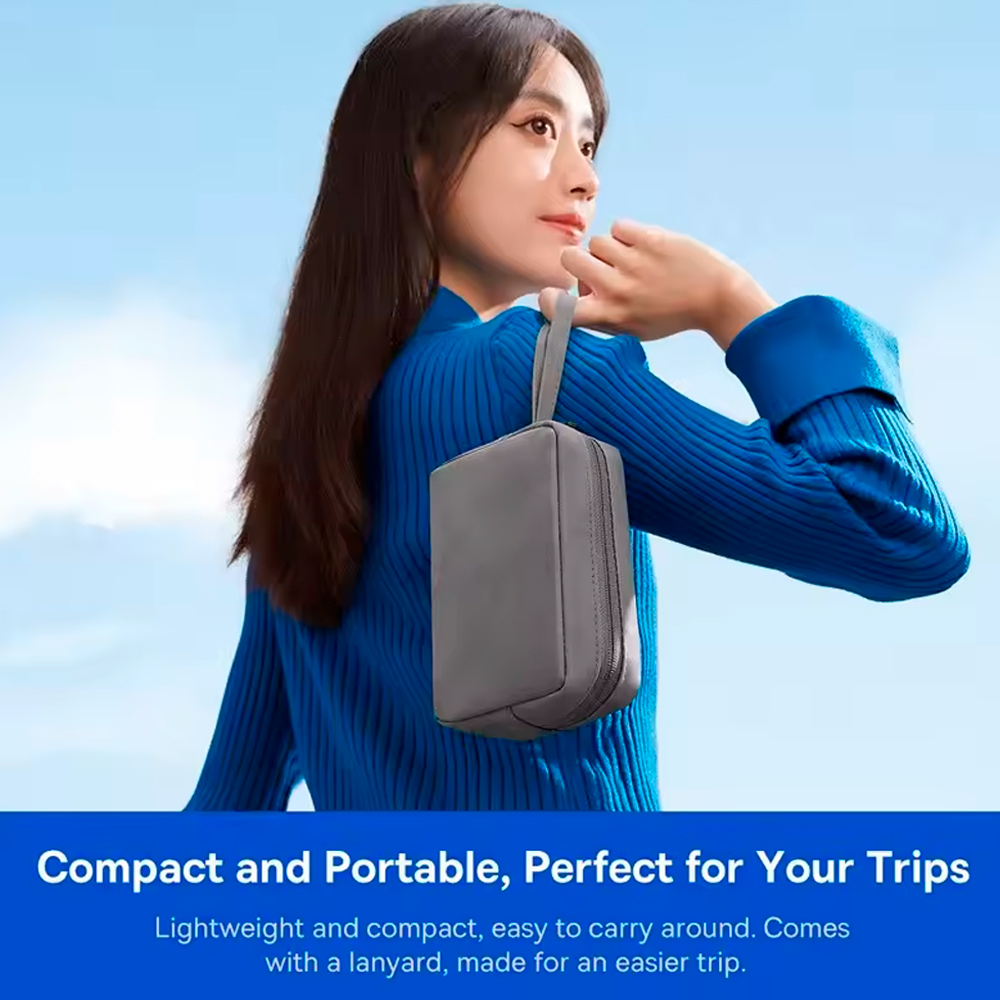 携帯用トラベル収納バッグ。防水・防油加工。モバイルバッテリー - Cable Organizer のレビューと価格