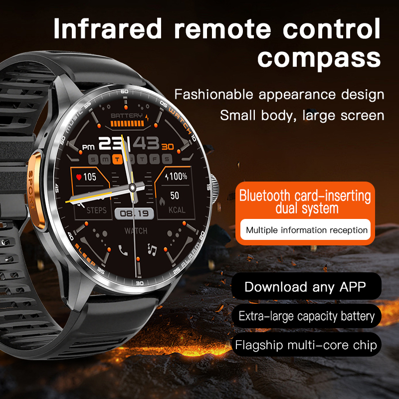 H100 グローバルスマートウォッチ Android 8.1 - Smart Watch のレビューと価格