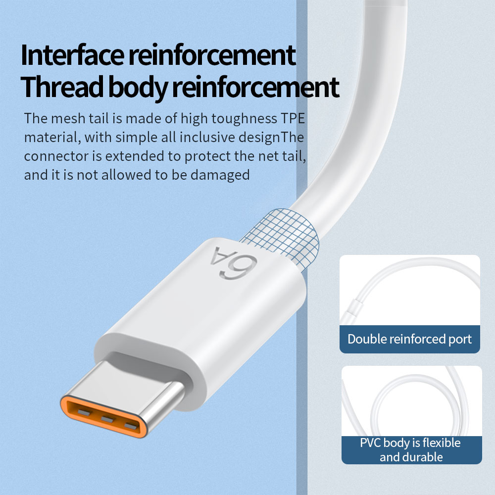 66W 6A USB A to Type C 急速充電ケーブ - Huawei Mate 60 のレビューと価格