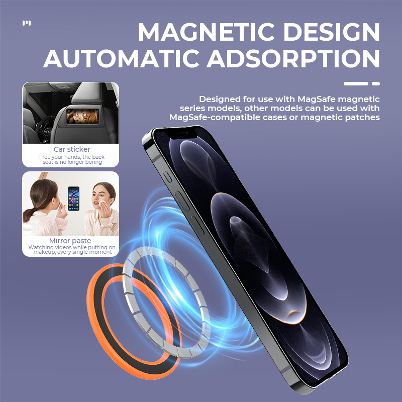 MagSafe対応 強力マグネットリング式スマホホルダー 粘 - Usb Charger のレビューと価格