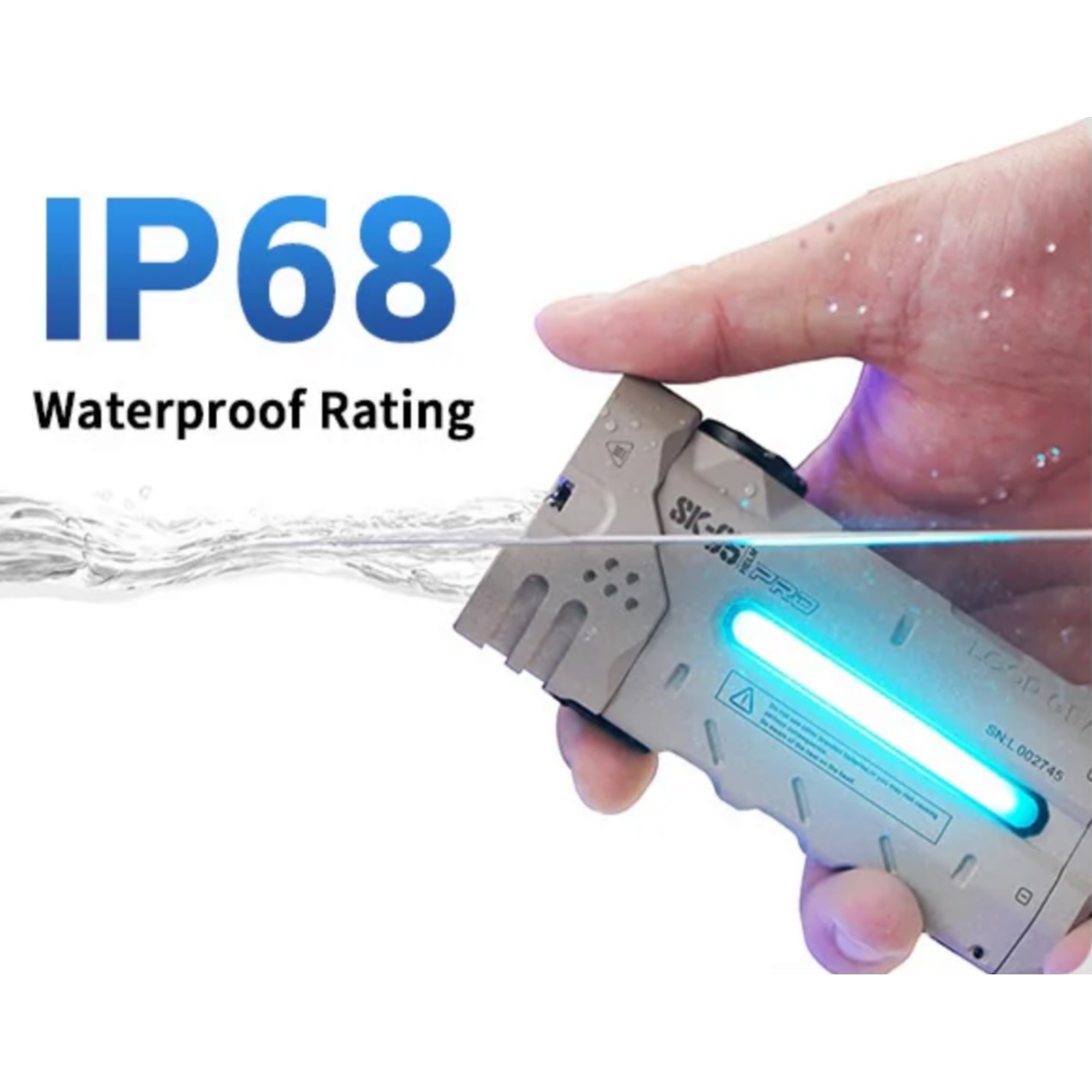 LOOP多機能MAOフラットLED懐中電灯 4360ルーメン - Power Bank のレビューと価格