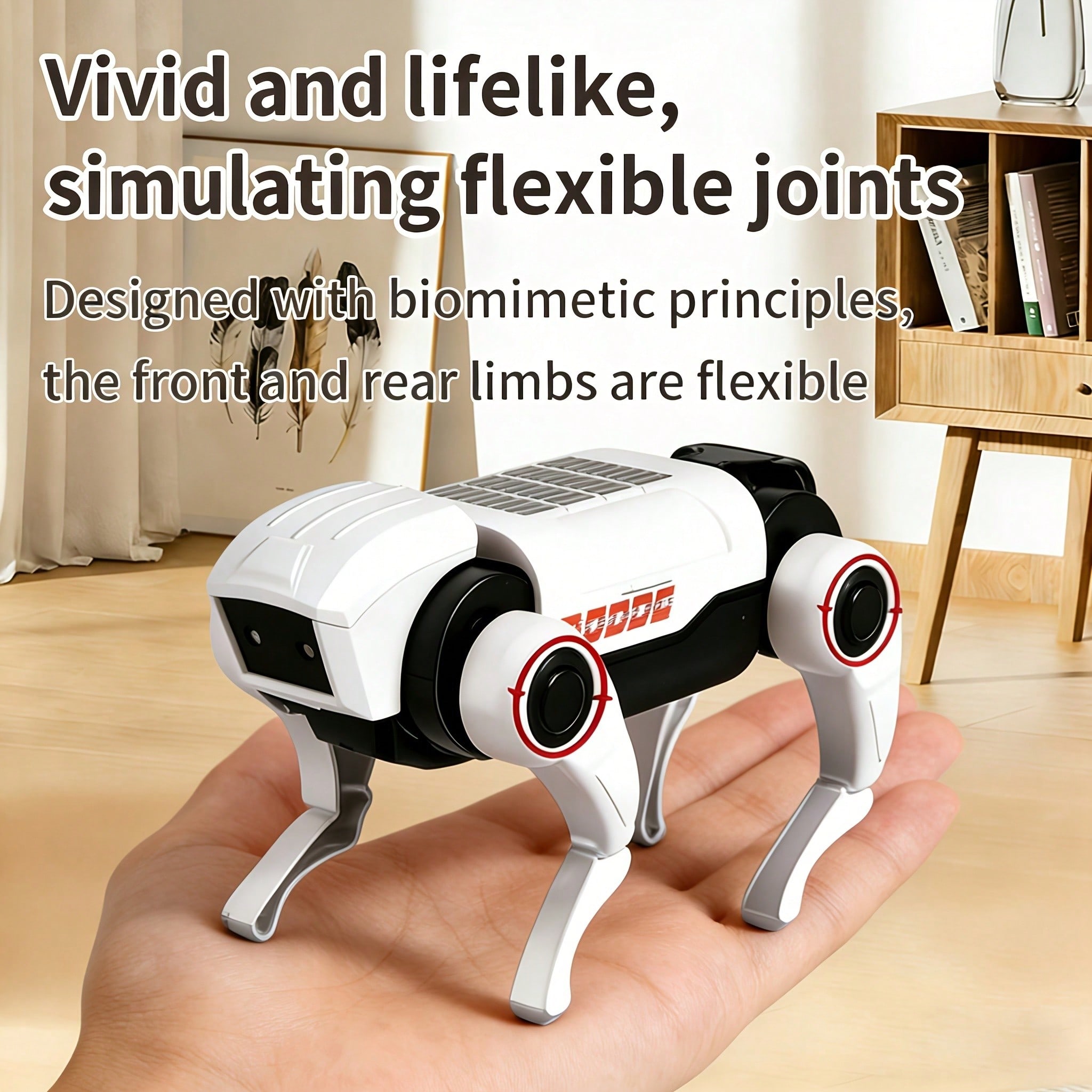 電池式の機械式ロボット犬のおもちゃ。自動で歩行し、STEM教 - Electronics Gadgets For Gift のレビューと価格