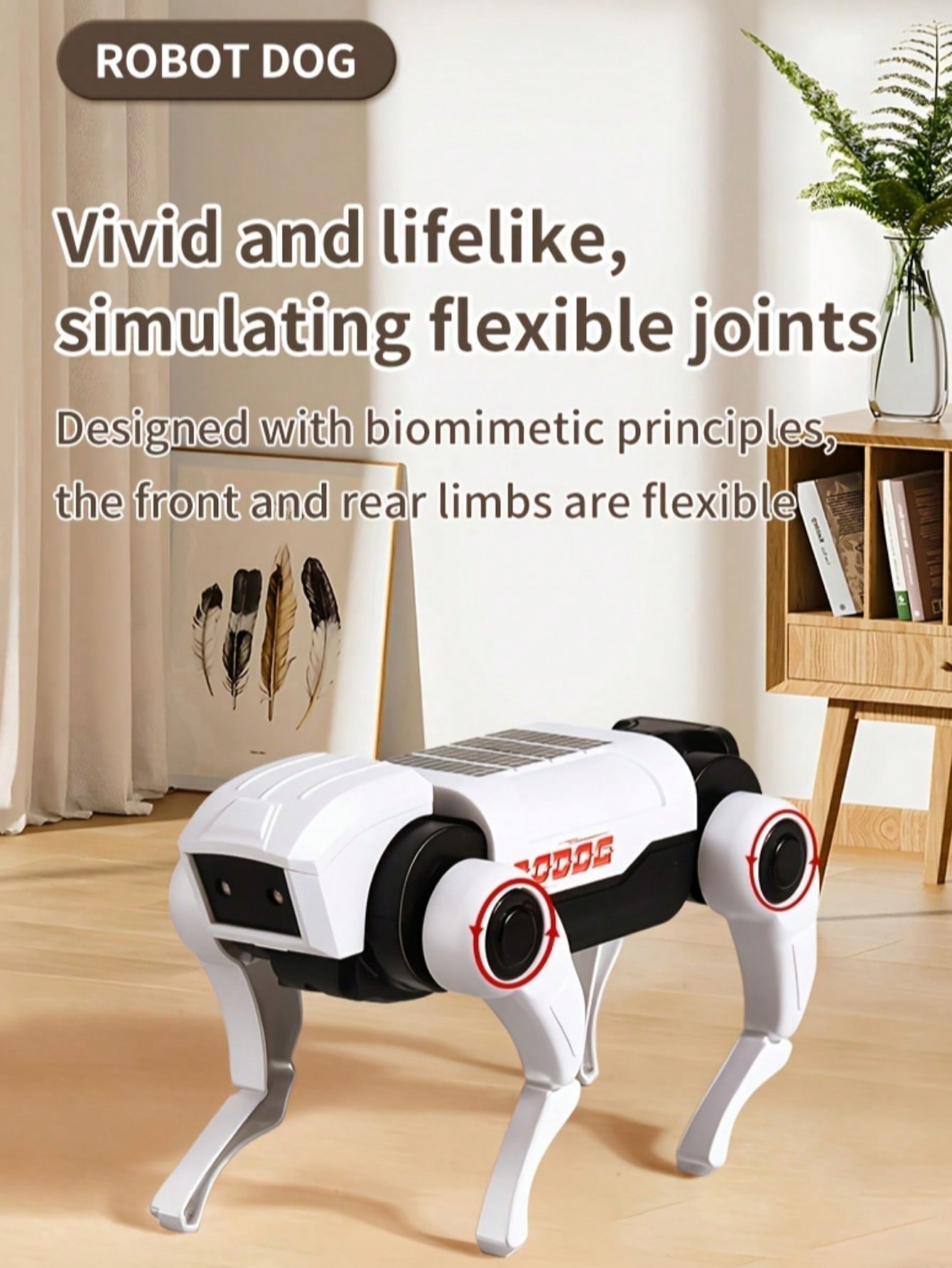 電池式の機械式ロボット犬のおもちゃ。自動で歩行し、STEM教 - Electronics Gadgets For Gift のレビューと価格