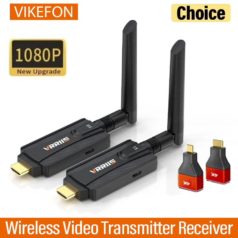 200M ワイヤレス伝送ビデオ送信機および受信機 HDMI  - Hdmi Adapter のレビューと価格