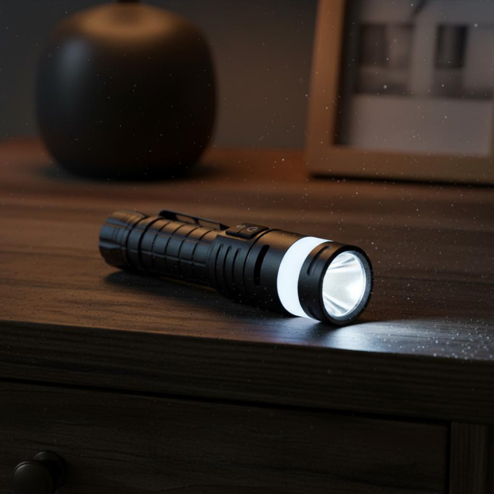 多機能懐中電灯耐爆性アルミニウム製LED懐中電灯ハンドヘルド - Power Bank のレビューと価格
