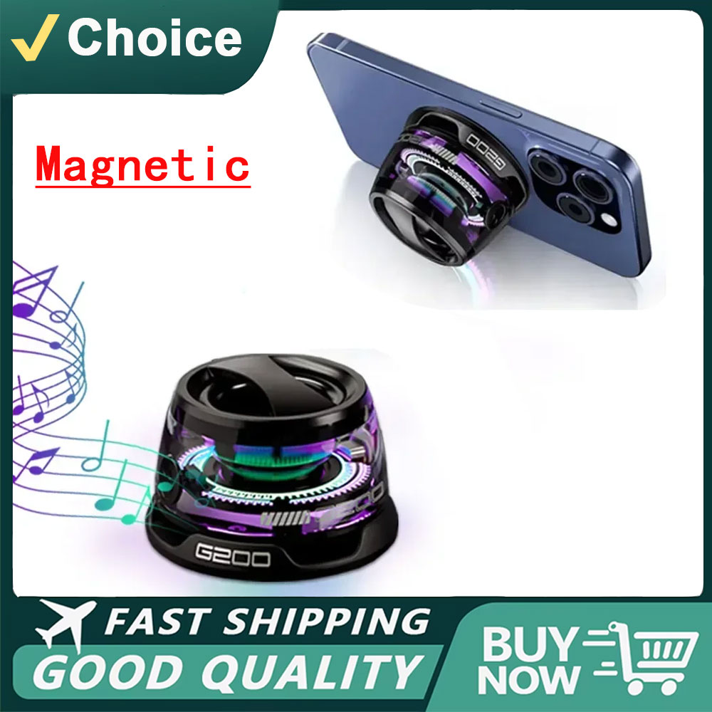 ポータブル Bluetooth スピーカー G200 RGB - Phone Holder のレビューと価格