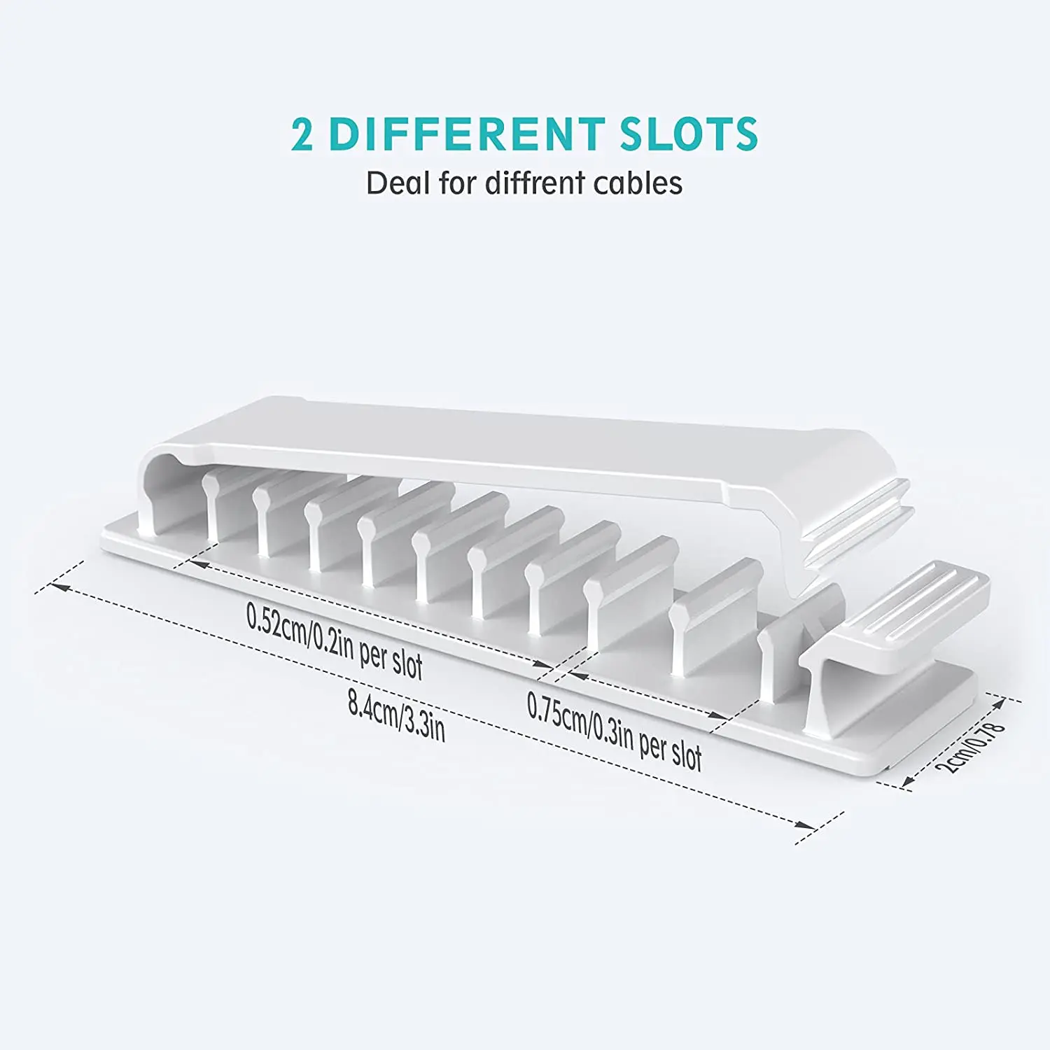 ケーブルオーガナイザー、コードマネジメント、ワイヤーホルダー - Cable Organizer のレビューと価格