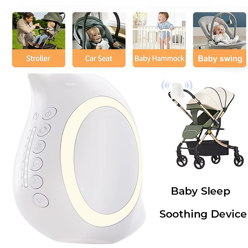 ポータブル調整機能付き電動ベビー睡眠補助装置（ナイトライト、 - Bluetooth Speaker のレビューと価格