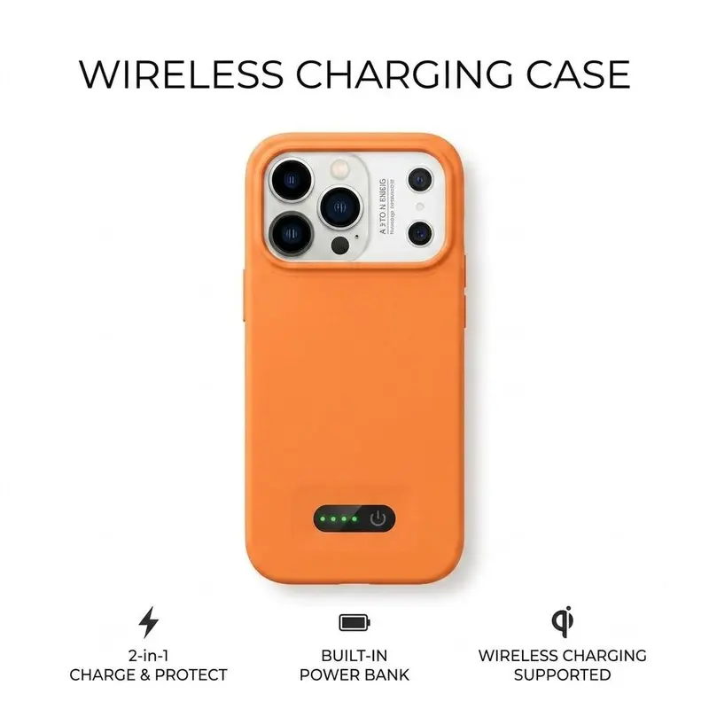 iPhone 16 Pro用バッテリーケース。2500mAh - Power Bank のレビューと価格